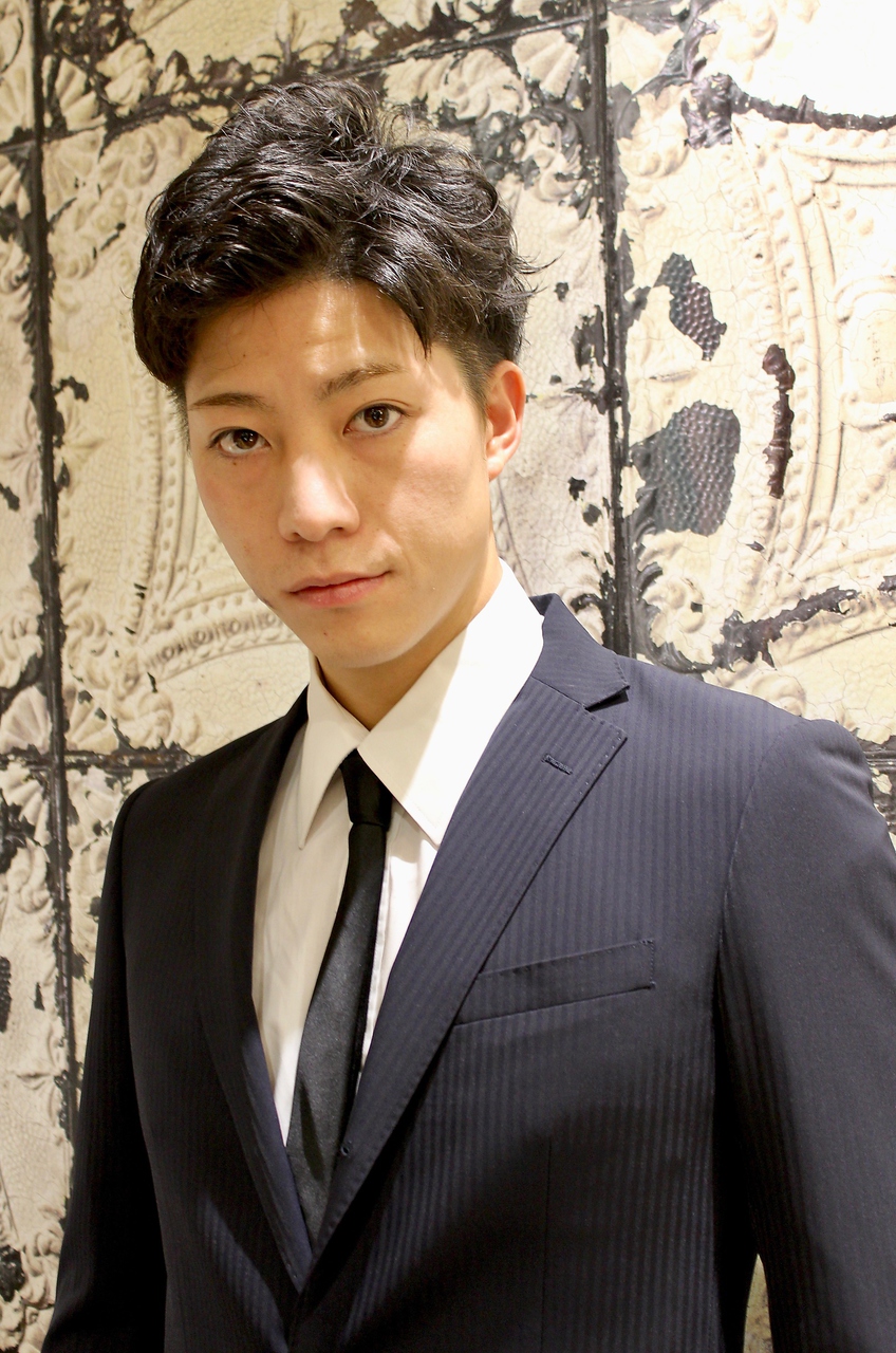 表参道男性髪型 ビジネスマン２ブロックヘアスタイル - 大人のオシャレなショートスタイル表参道美容院SORRISO