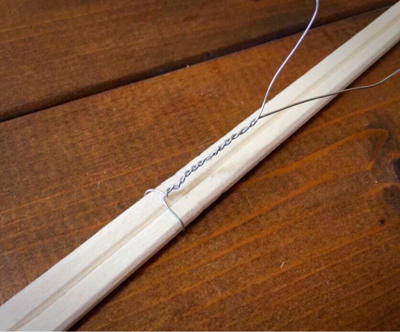 針金の縛り 方とこトコロープ