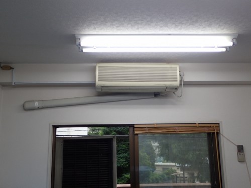 補強板ありますよ！: 加藤エアコンサービスの作業記録簿