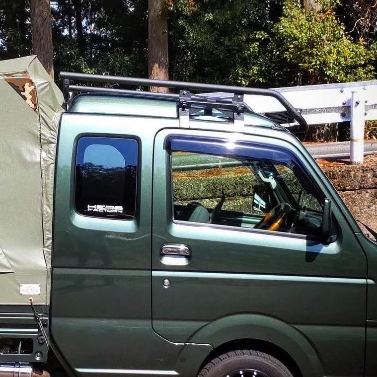 ハイゼットジャンボ ハードカーゴ 『ルーフラック、BOX、BOXガード』 取り付けLINE-X 自動車部門 公式ブログflexdream blog