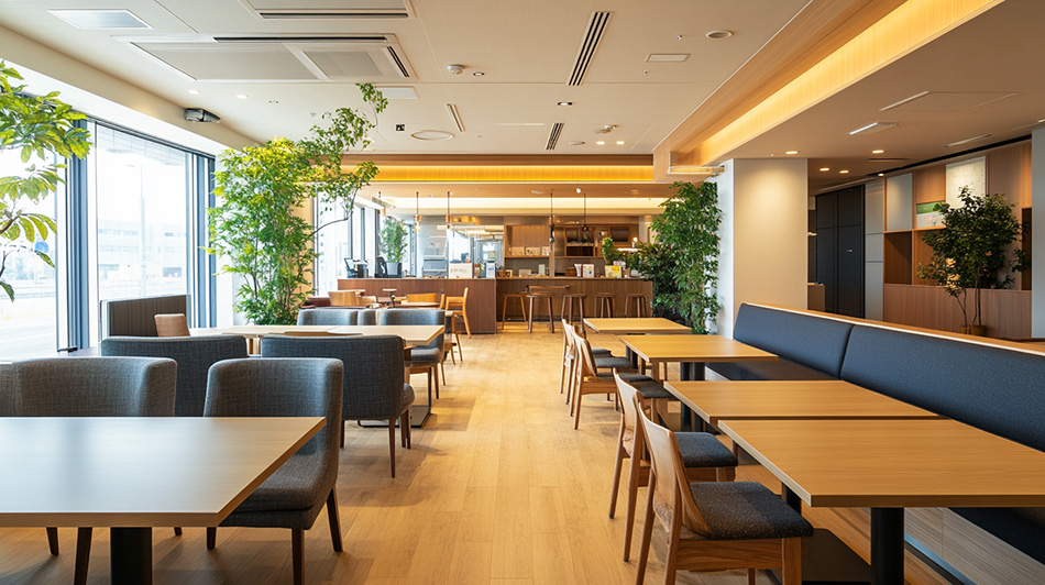 オフィスの食堂スペースを有効活用する方法とは？検討フローや厨房を持つかどうかの判断軸、事例もご紹介オフィスコラム株式会社オリバー Place2.5
