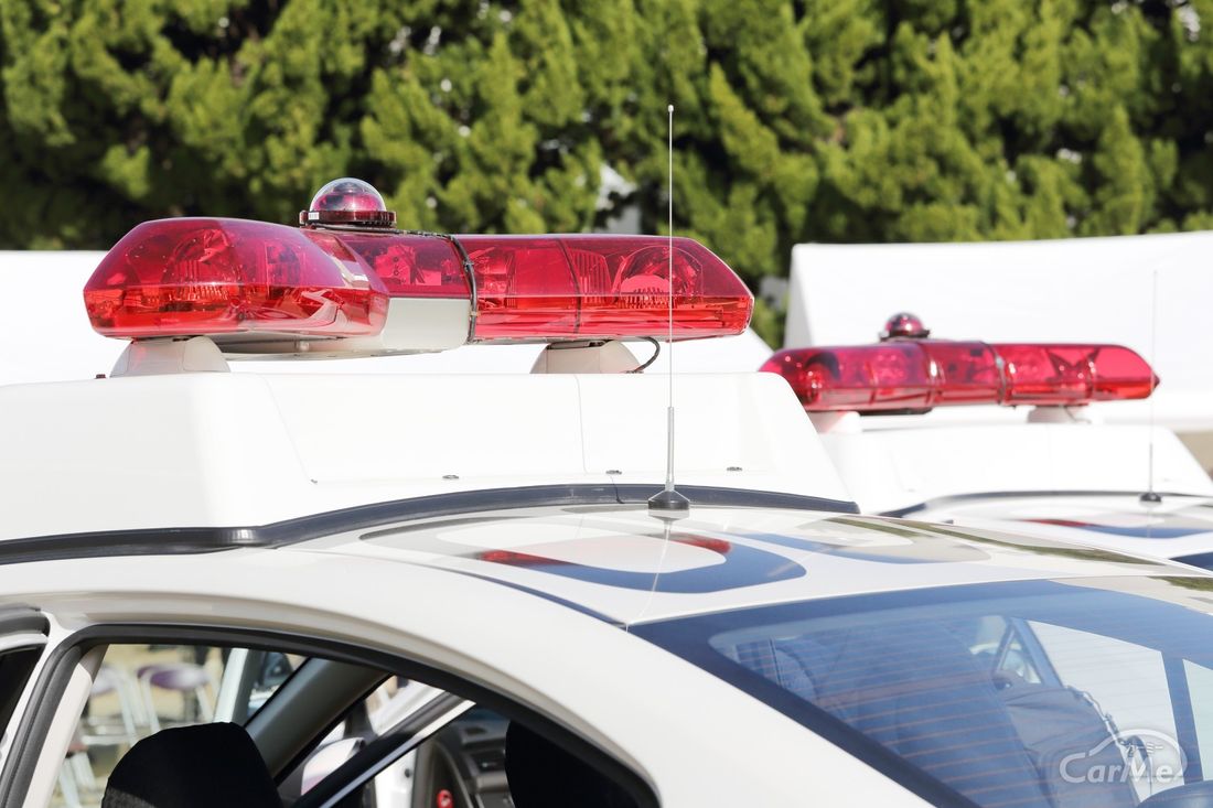 パトライト HKFM-102G-R 回転灯 赤色灯 覆面パトカー 大阪サイレン HKFM-102-G 回転