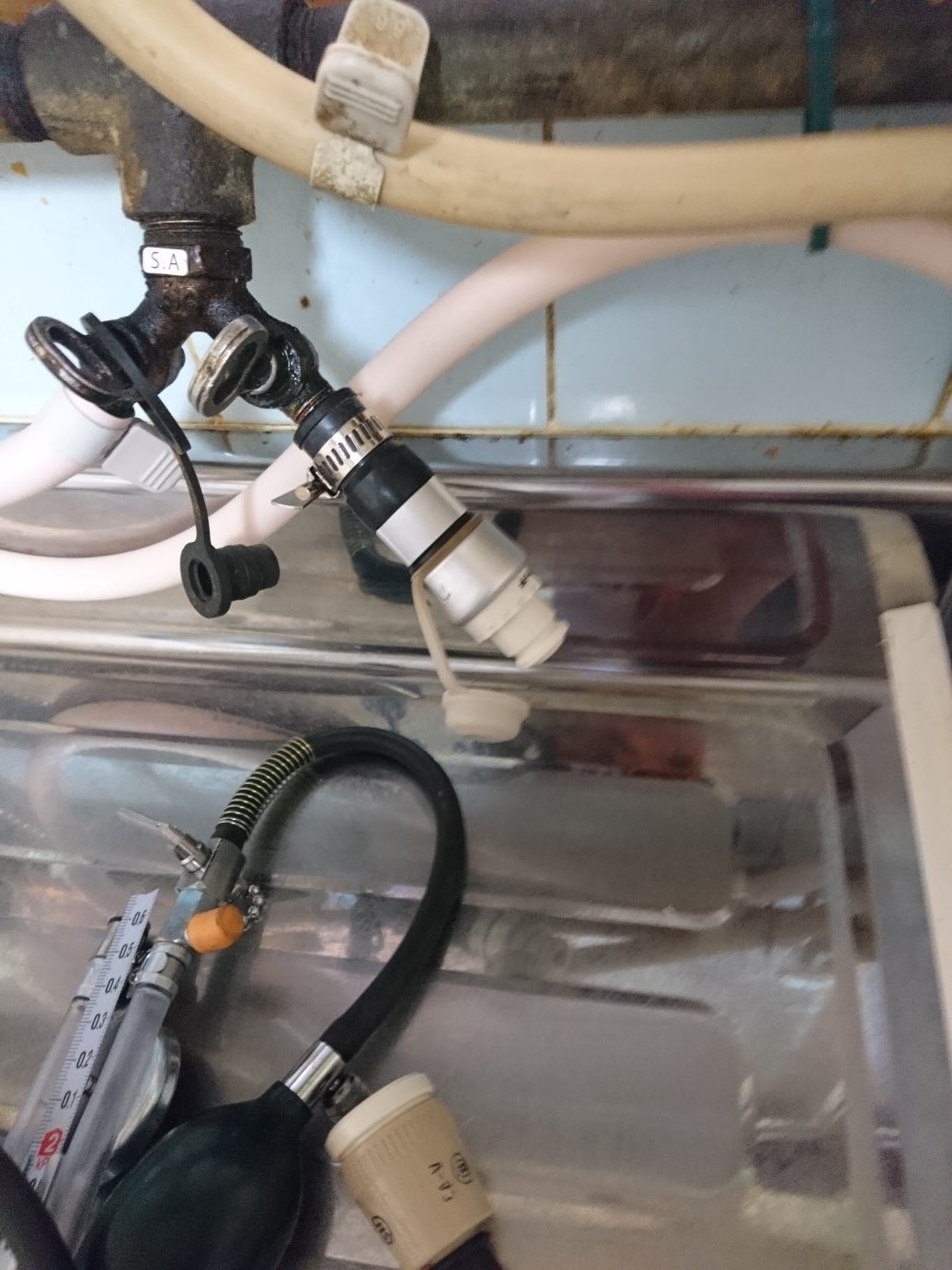 LA一口ON・OFFヒューズガス栓 都市ガス用 -露出ヒューズガス栓一口ON・OFFヒューズガス栓 ：光陽産業株式会社