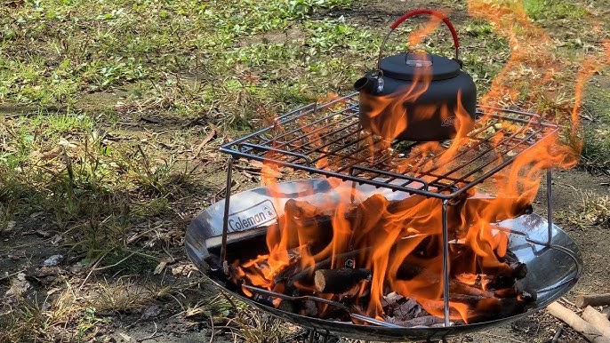 キャンプ用品自作 ファイアーディスクに使える五徳ケム ブログ