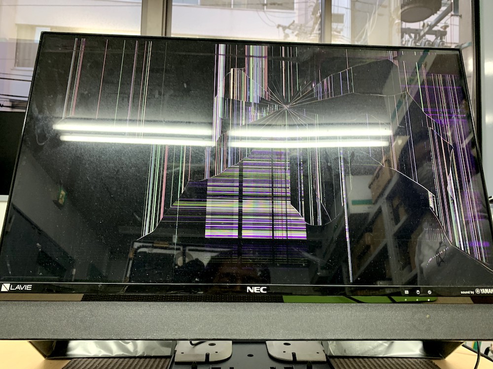 画面割れ・バックライト不良・動作未確認のジャンクテレビを購入！修理してみた ハードオフプレゼント企画