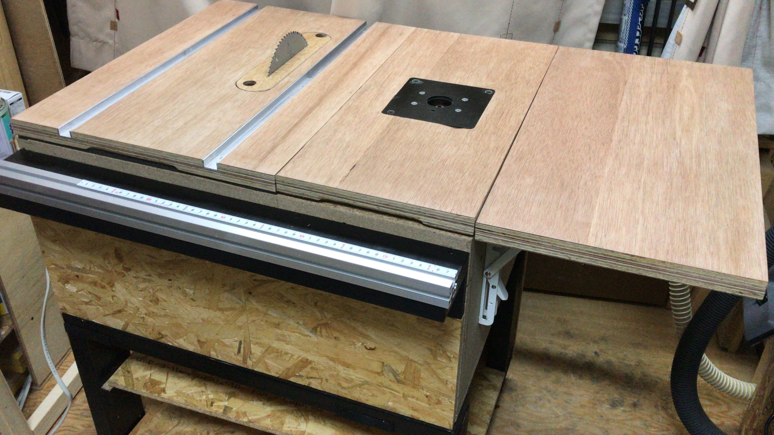 自作テーブルソー作り ダブルロック機構の平行ガイドを作るDIY熱中教室