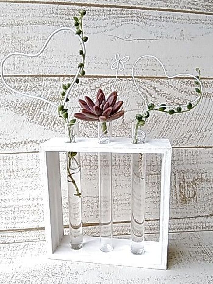 100均試験管で個性的なフラワーベースを作ろうWEBOO ウィーブー暮らしをつくる