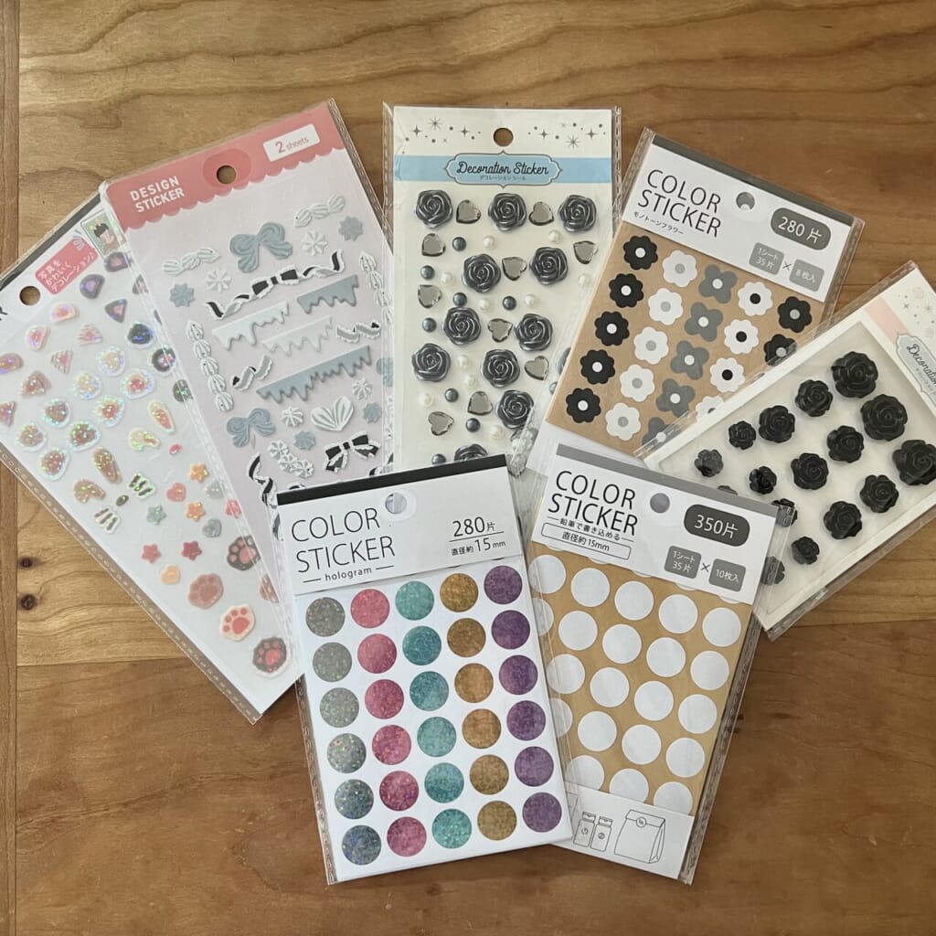 100均 セリアの「マスキングポイントシール」が可愛くてコスパ最高！ペタペタ活用しよう！MIRAISIYAミライシヤ