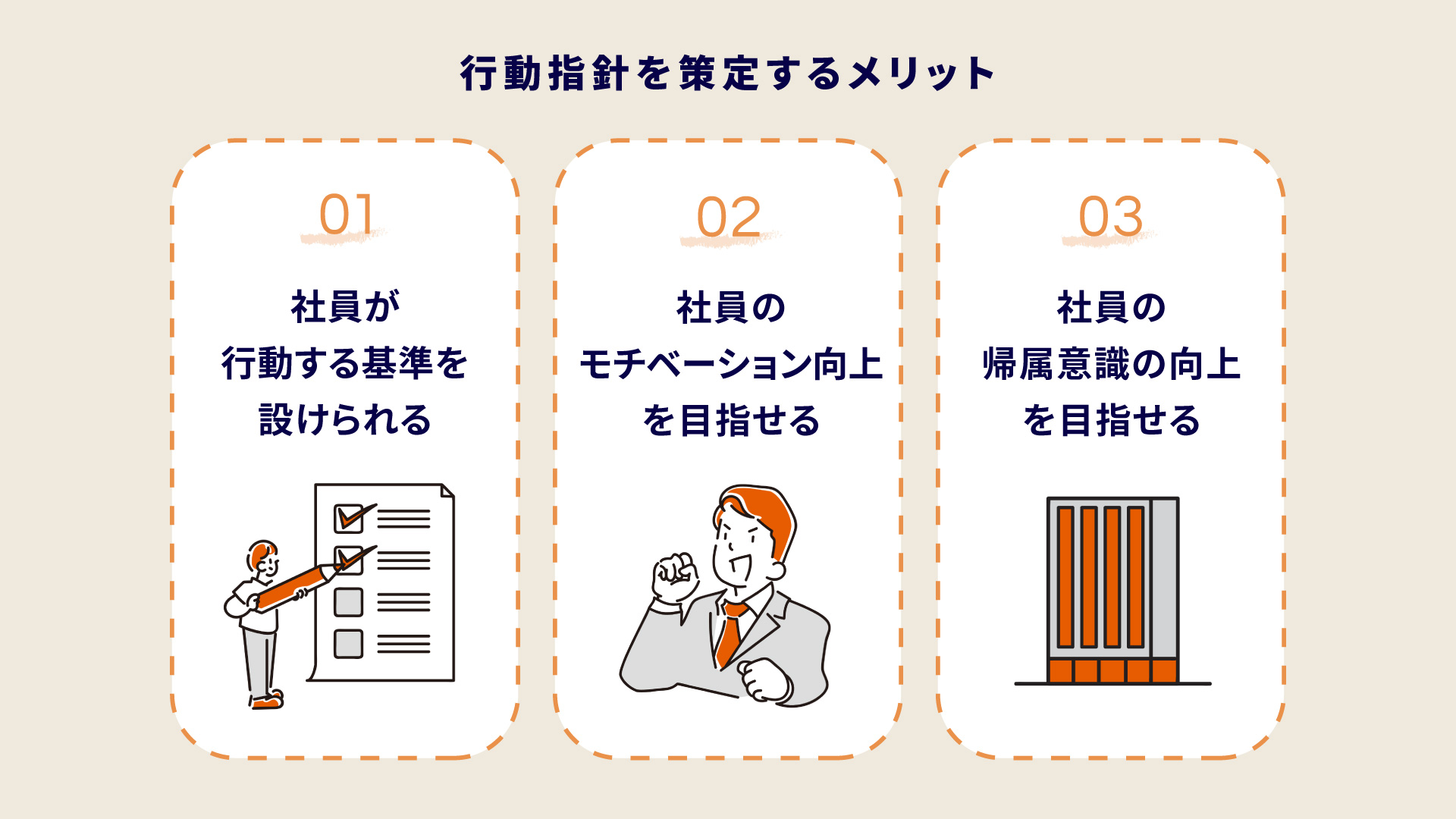 必読 行動指針の目的と効果とは - ブランディング会社株式会社チビコCHIBICO