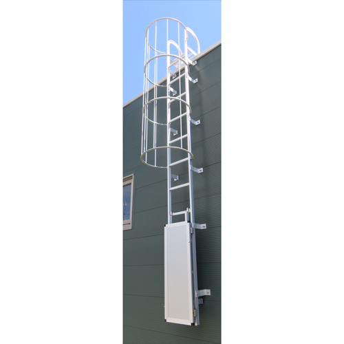 後付け KUステップ27 全長2400 ブラケット込 杉田エース 塔屋タラップあかばね金物.オンライン