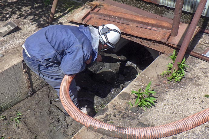 用水路掃除ロボとは - アグリコネクト株式会社