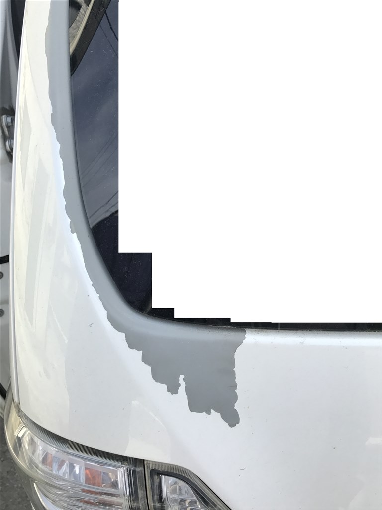 フロントドアエッジ角の塗装剥がれ補修 ホンダ シビックハッチバック ・FK by Penpo@RBH_FK7 - みんカラ