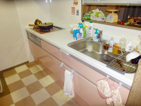 仕様の異なるパナソニック Ｓクラス 施工事例：キッチンリフォーム 大阪市東淀川区のリフォームはナサホーム