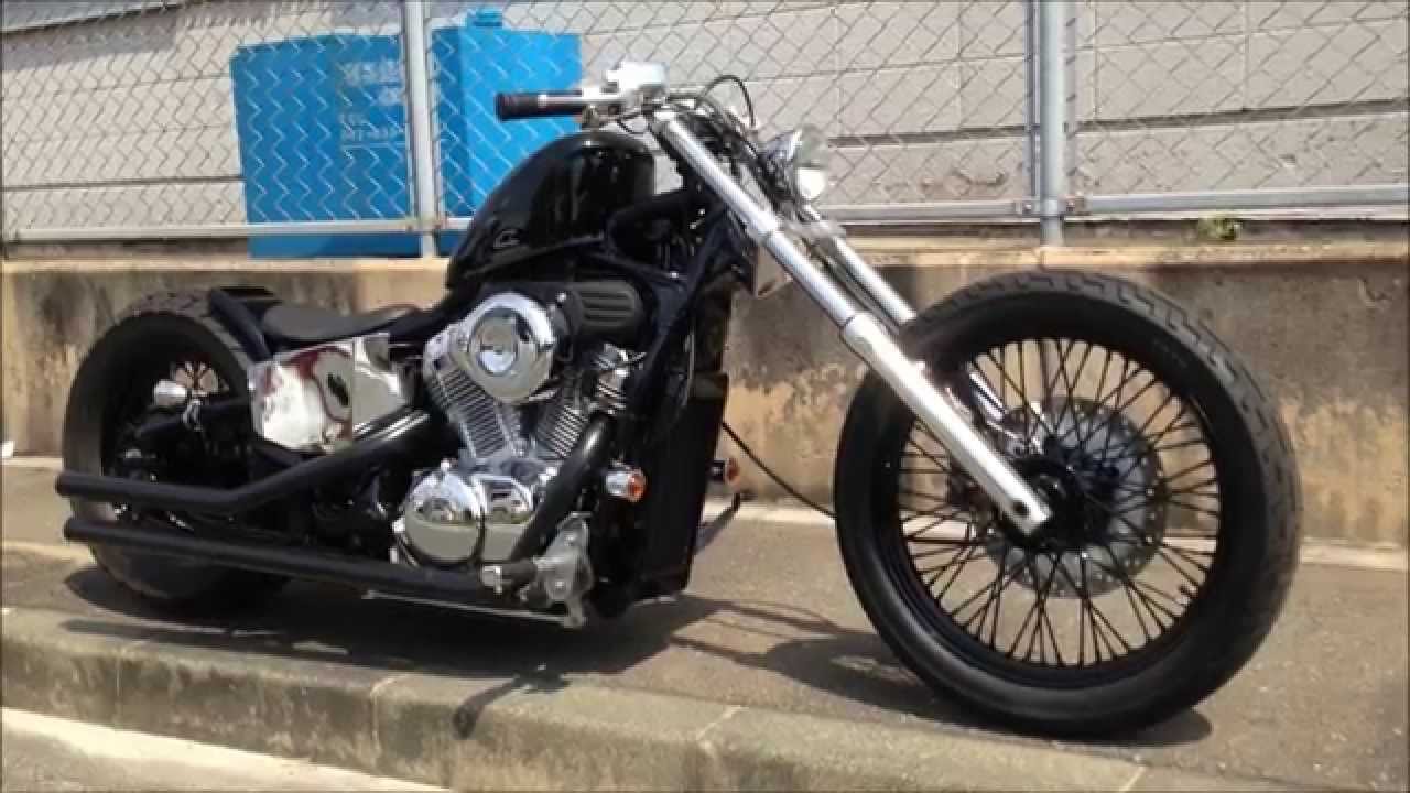 853.カスタム多数 スティード400ボバーカスタム！低走行！千葉県柏市から格安配送