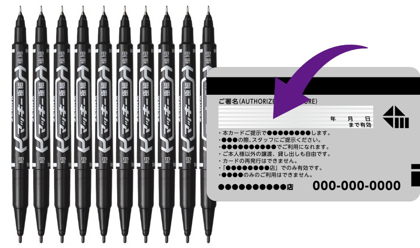 クレジットカードの裏面にサイン・署名する意味と注意点クレジットカードの三井住友VISAカード