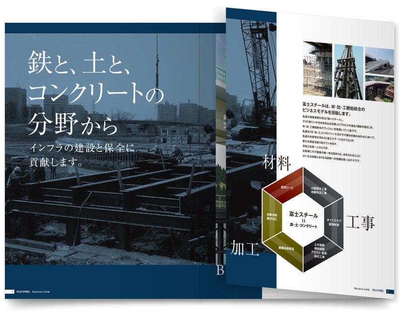 建設業の会社案内パンフレットデザイン12事例 営業〜採用効果 パンフレット専科BLOG