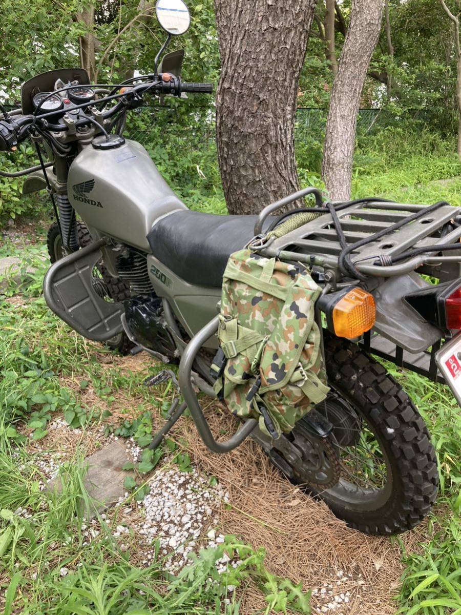 偵察部隊の頼れる脚 偵察用オートバイHARUKAZE