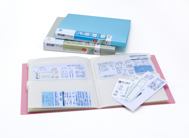 レシート保管ファイル LIHIT LAB. 1958年創業 鹿児島で文具と雑貨を販売 文具のしんぷく