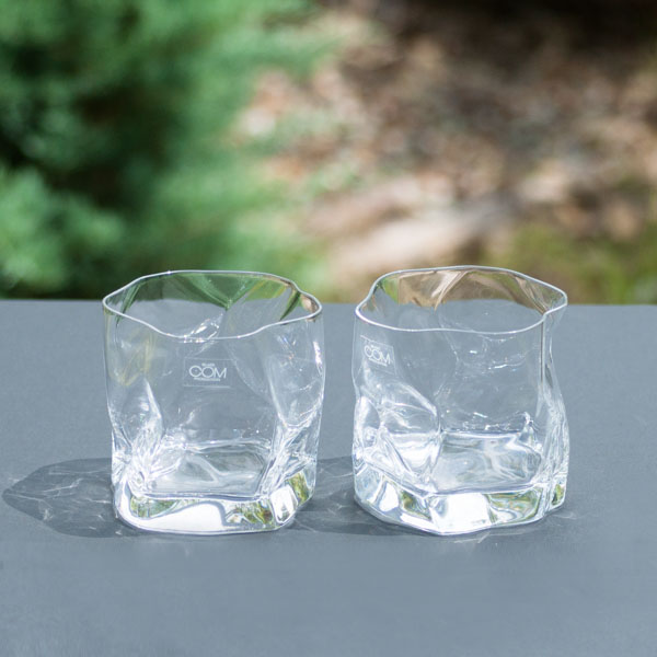 カスタマイズされたロゴメーカーとのOEMウイスキーグラス、サプライヤーを設定ウイスキーグラス