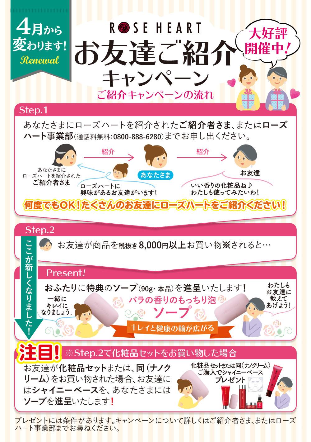 お友達紹介キャンペーン - キャルネ・ド・サントゥール 銚子 結婚式場 The best reception Carnets de Senteurs