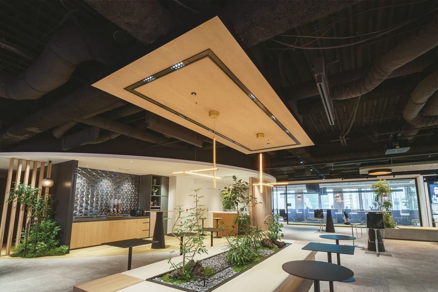 日本ロレアル本社オフィス 「ビューティーバレー」 - 業務用家具・店舗用家具のアダル