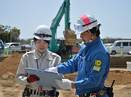 vol.38 女性現場監督として働くこと輝く工学女子！ Tech ☆ Style 国立大学56工学系学部HP