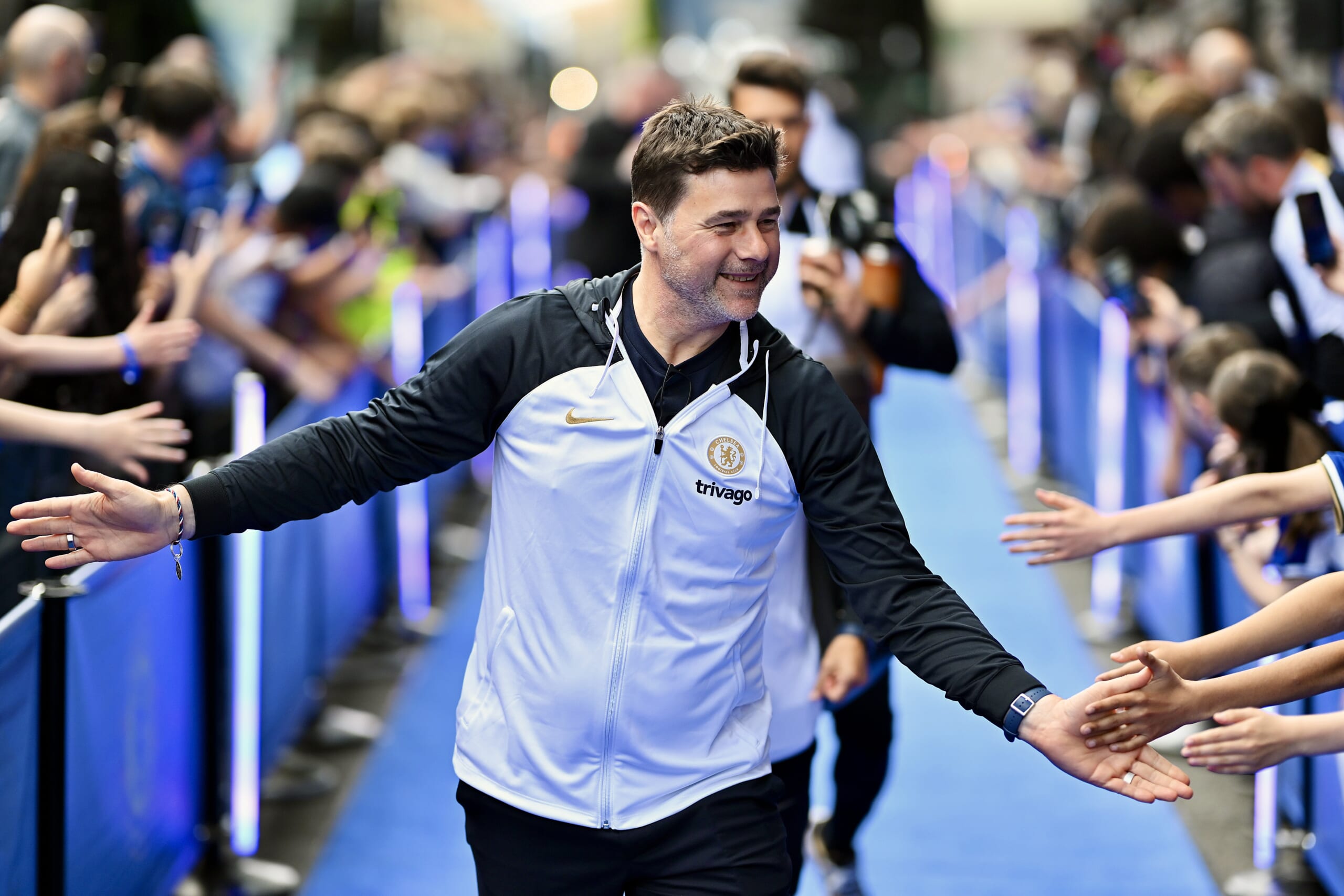 サッカー日本代表米国遠征 アメリカ🇺🇸対🇯🇵日本 ポチェッティーノ監督と挨拶を交わす久保建英 選手サッカー日本代表日本サムライブルー代表w杯worldcupworldcup2026jleaguejfajapanjapanfootballfootballsports⚽