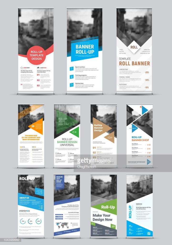企業ロールアップ バナー テンプレート素材、商用著作権の画像 - Lovepik