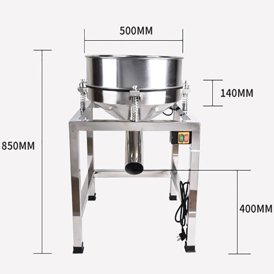 自動粉ふるい機 電動自動振動粉ふるい、業務用ステンレス製粉ふるい 40+