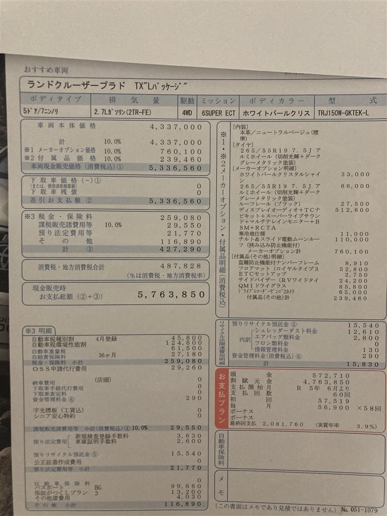 ランドクルーザープラドの値引きの限界額は？値引き相場とあわせて値下げ交渉術を徹底解説！クルマバイバイ