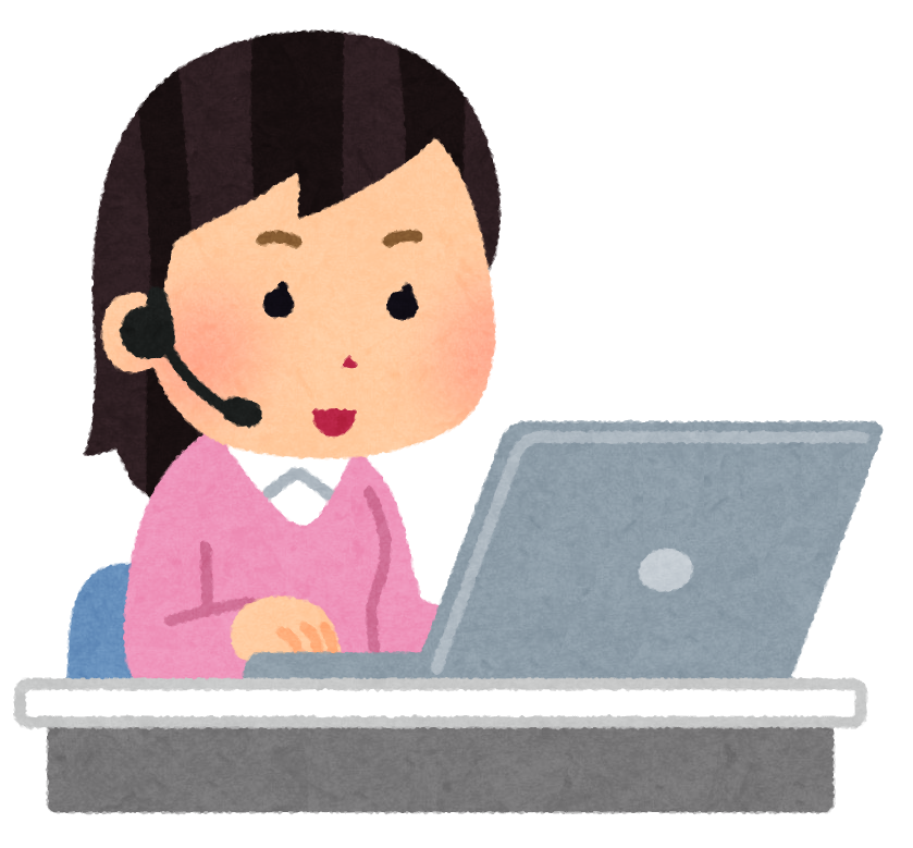 テレアポイラスト無料イラスト・フリー素材なら「イラストAC」