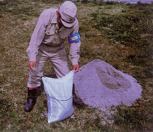 粉屋結び その② の結び方！ 土のう袋などの 袋の口 全般を縛るのに特化したロープワーク！