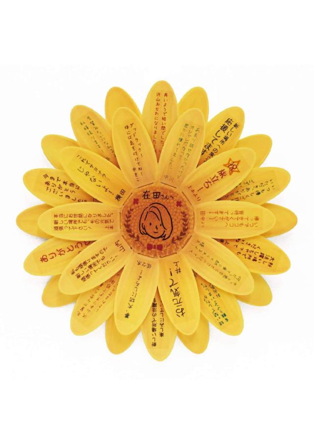 色紙 寄せ書き メッセージツリー3 桜 メッセージ クラス 友達 担任 卒業 記念 学校 先生 部活 卒園 退職 送別会 感謝 応援 お祝い ギフトプレゼント yp