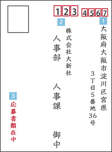 ビジネス封筒 大 宛名書き » 筆耕のお店 春玲 宛名書き