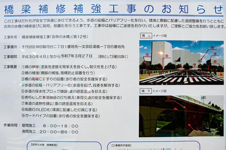 JR御茶ノ水駅改良工事 2020年3月29日取材- Reports for the future ～未来へのレポート～