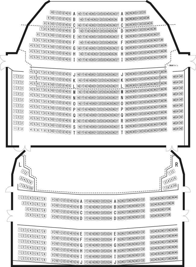 キャナルシティ劇場 劇団四季のおすすめ座席は？見え方や座席数を考察！シアター☆スタア座