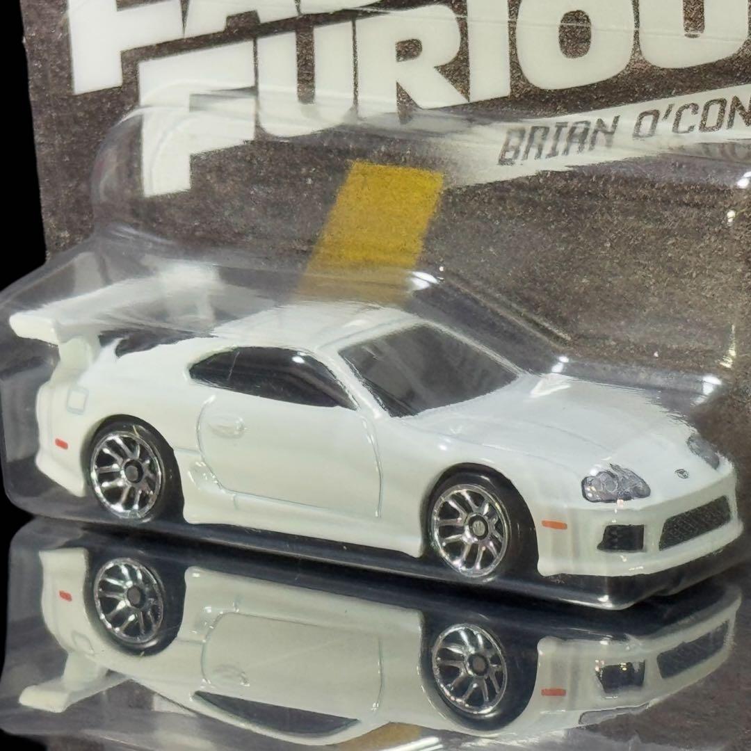 ワイルドスピード ミニカー 1:18スケール スープラ 白 AmazonFF ミニカー スープラ 白 ホワイト ブライアン