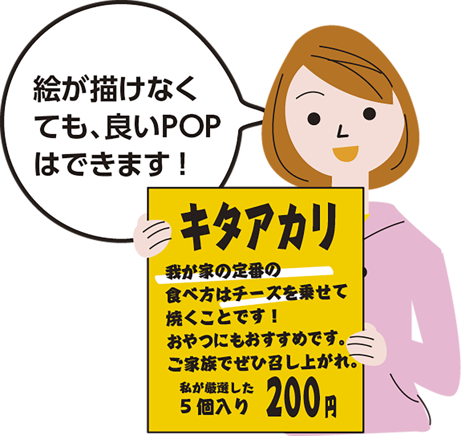 POP おしゃれな値札ポップのデザインと設置方法 « moropop手書きPOPライター モロあきこ's モロポップ