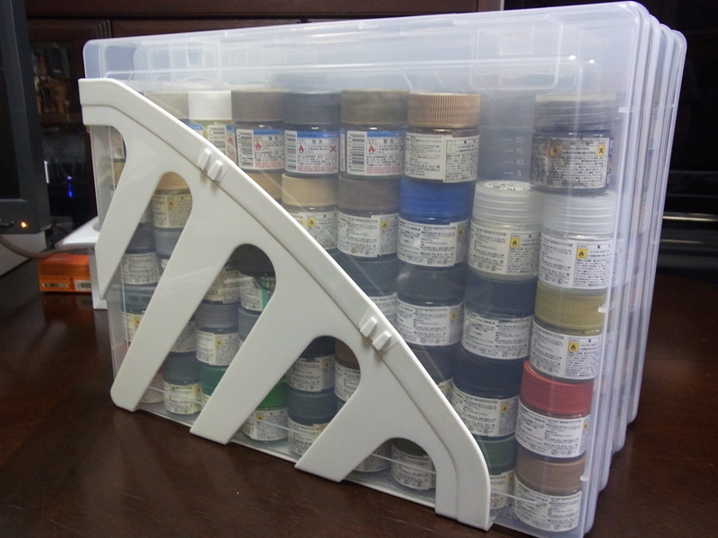 プラモデル用塗料をキレイに使いやすく収納するソリューション、いまさら乗っかりました。nippper:ニッパーを握るすべての人と、モケイの楽しさをシェアするサイト
