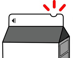 牛乳パックの秘密を知ろう