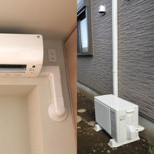 コラム019リビングのエアコンはどこに設置するか家山真建築研究室のブログライフスタイルをかたちに