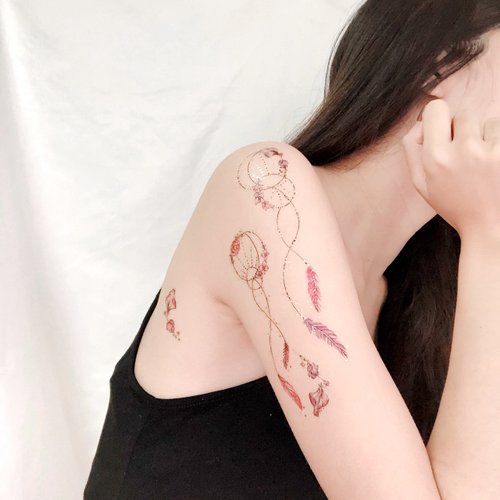 Live Your Dream 夢を追う 夢を実現する レインボー テキスト タトゥー 防水 アンチセンシティブ タトゥー ステッカー - ショップ╰ LAZY DUO TATTOO ╮ タトゥーシール - Pinkoi