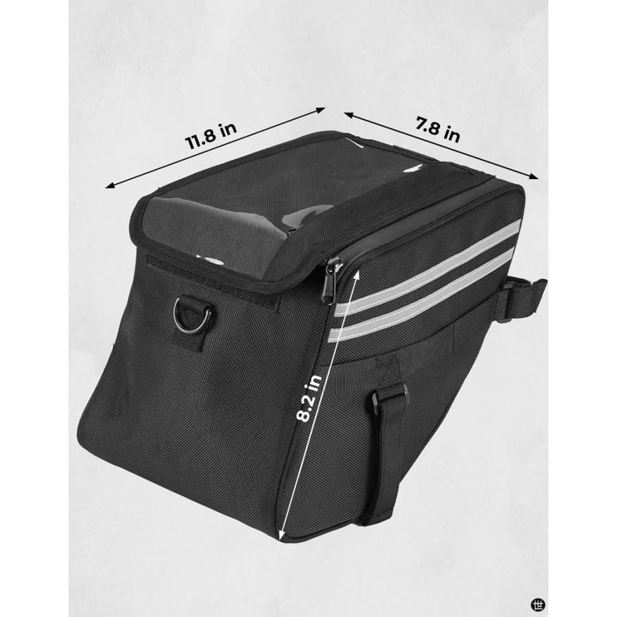 クロスカブにタナックス TANAX の「アメリカンツールバッグ３モトフィズ」