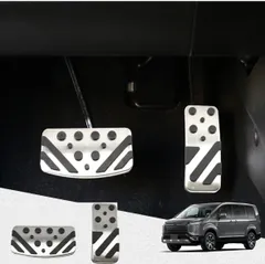 Amazonに適し三菱 パジェロ V87 V93 V95 V97 V98 カーダッシュボードサイドエアコン吹き出し口カバー 304ステンレス鋼製Pajero専用内装パーツ インテリアパネル カー用品B. ブラックインストルメントパネル車＆バイク