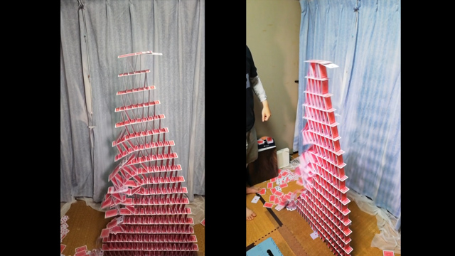 世界記録トランプタワーの作り方TikTok