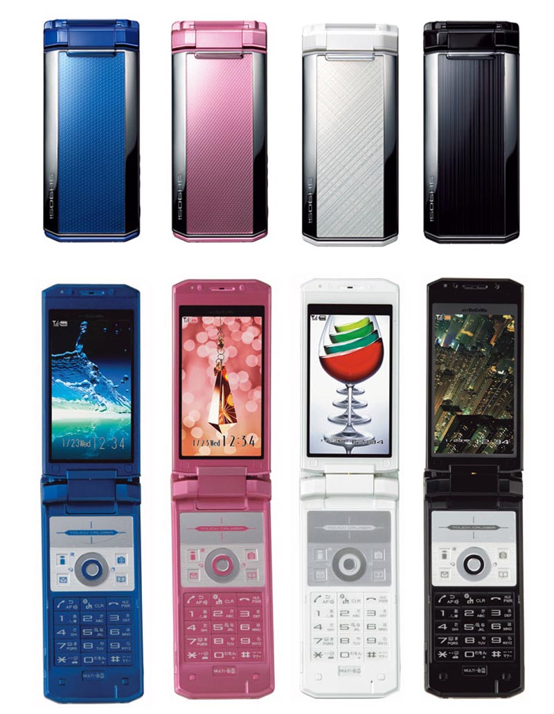 AmazonSHARP AQUOSケータイ 501SH パープルシャープ SHARP携帯電話本体