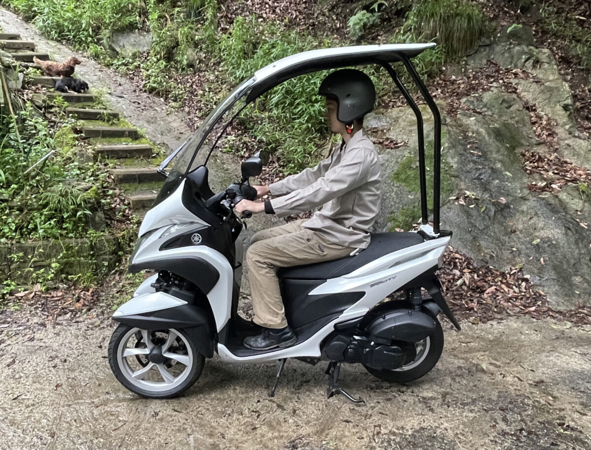 トリシティ155ABS 普通免許仕様 ROOF-SHIELD屋根付き