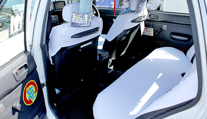 タクシーに、下の写真のように、長さ172cmぐらいの棒を後部座席- Yahoo!知恵袋