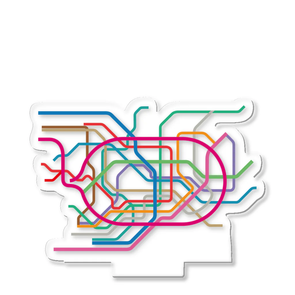 東京メトロの路線図に潜む「しま模様」の謎：あなたの知らない路線図の世界 1 2 ページ- ITmedia ビジネスオンライン