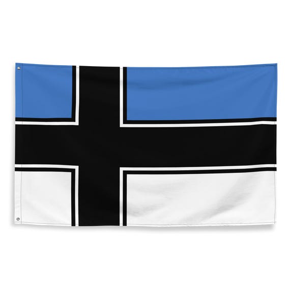 円形国旗ステッカー「エストニア」MR.SEAL